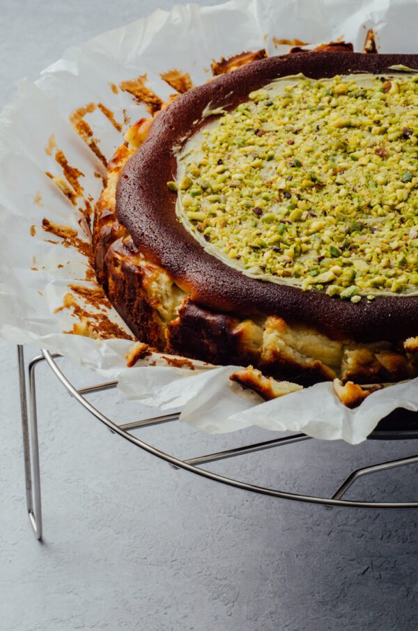 Pistachio Baked Cheesecake 2 Slices - Image 6