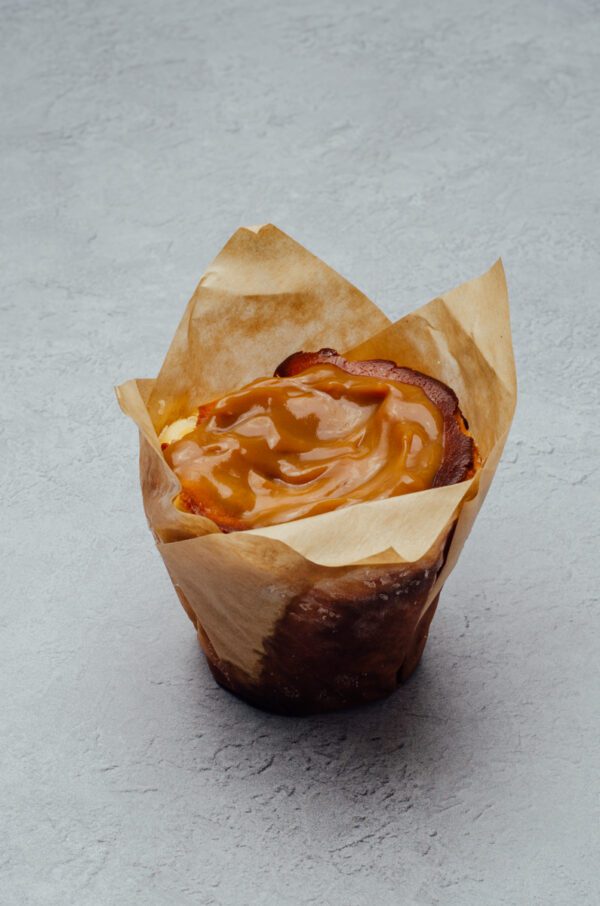 Dulce de leche caramel minicheesecake